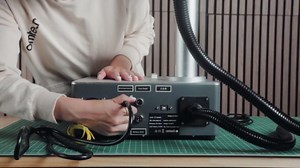 OMTech 60W MOPA Fiber Laser Engraver with Rotary Axis, 5.9"x5.9" Laser Marking Machine for Metal Color Marking, Metal Etching Machine with JPT Source EZCad Galvo Lens