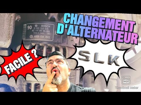 SLK R170: ALTERNATOR REPLACEMENT