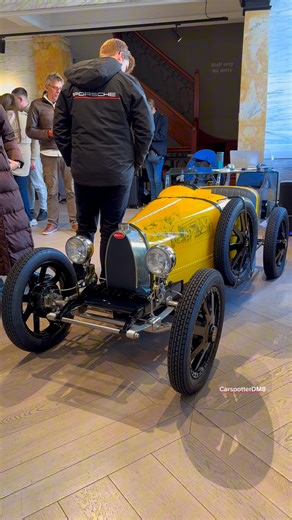 Bugatti Baby II is a 75% Scale, Fully electric, drivable replica of the Bugatti Type 35 race car. #bugatti #classiccar | Car Spotter DM8