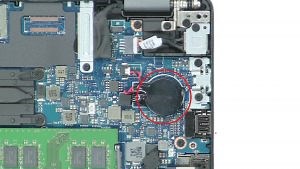 Dell Latitude 5290 (P27S002) CMOS Battery Removal & Installation