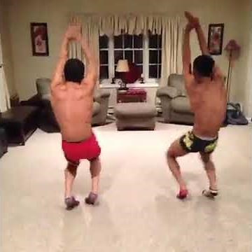 2 boys twerking LOL