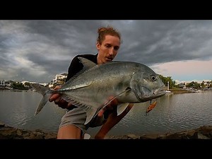 I Fished This Lure Everyday For A Week | Gold Coast Land Based Fishing | Mangrove Jacks & GT