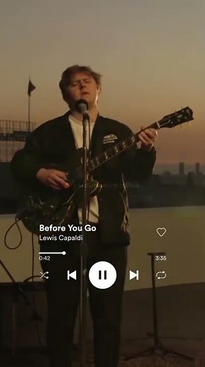 Lewis Capaldi - Before You Go Lyrics