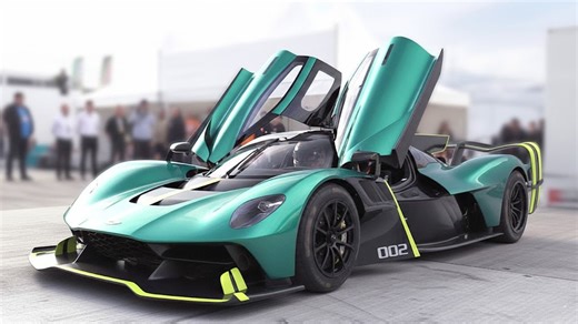 Pure V12 sound from the Valkyrie