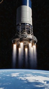 Advanced orbital rocket stage executes precision retro propulsion burn above Earth! #NASA #SPACE #SPACEX #EATH #ExploreMore #Reels #ReelsVideo #ReelsInstagram #ReelsFB #ViralReels #TrendingReels | Space Voyager