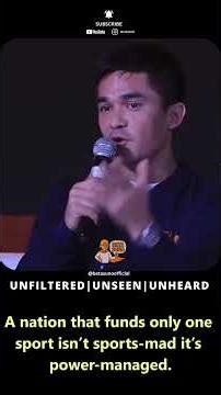 Beta suno, Encouraging every sport equally is not anti-cricket it is pro-India. #relatableindian