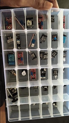 Unboxing 37 in 1 Sensor Kit for Arduino #arduino #arduinoprojects #unboxing #sensor #electronics