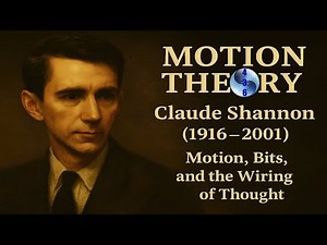 Claude Shannon (1916–2001) — Motion, Bits, and the Wiring of Thought