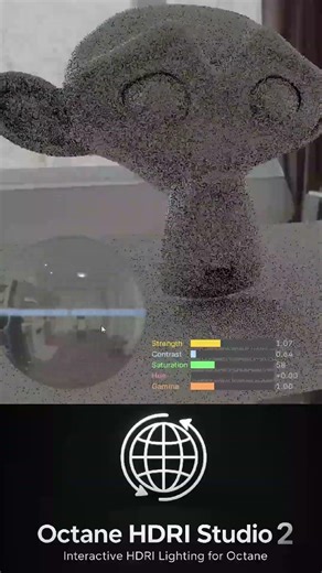 Real-time HDRI lighting in Blender