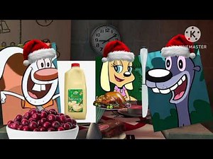 Brandy and Mr. Whiskers in a Christmas caper