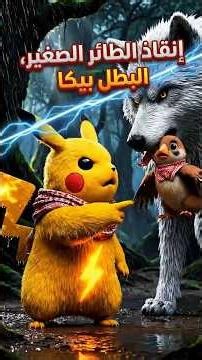 ضاع بيكا في الغابة المظلمة..فانظر كيف كافأه الله بعد إنقاذه للعصفور المسكين!😱🔥#shorts #بيكا #pokemon
