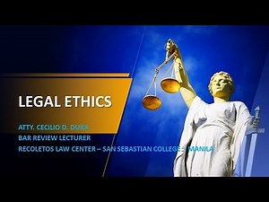 Legal Ethics PART 1