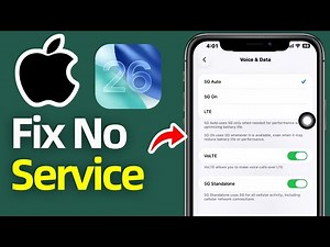 How To Fix No Service Issue On Your iPhone! | Fix iPhone Network Problem
