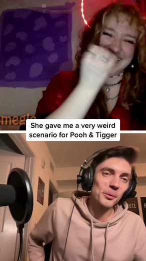 What a weird situation for Pooh & Tigger 😂 #voiceacting #impressions #pooh #tigger