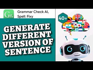 How to Generate Different Versions of Sentence in Fixy AI 2025?