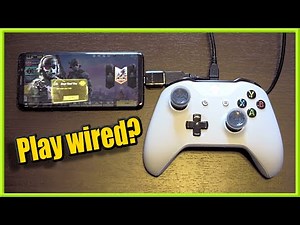 Can you Connect Xbox One Controller WIRED to Android Phone to Play Games???