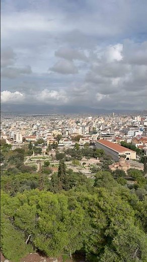 Panorama di Atene dalla collina dell’Apogeo 🌇 - Atene 🇬🇷🏛️