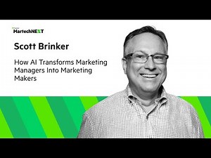 Scott Brinker: How AI Transforms Marketing Managers Into Marketing Makers