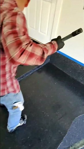 Garage Epoxy Floor Installation San Antonio, Texas #epoxy #epoxyfloor #epoxyflooring #sanantonio