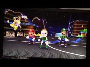 Mario Sports Mix Wii Gameplay Part 2