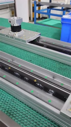 Fexingreducer on Instagram: "Rail slide table module, mechanical automation equipment, smart manufacturing.#automation #industrial #mechanical #gearreducer"