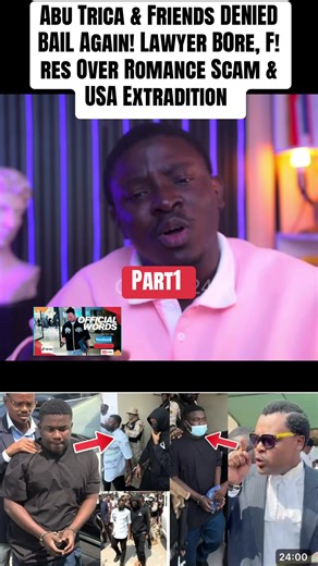 Abu Trica and Friends Bail Denied: Romance Scam Fallout