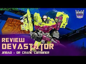 Review: Jinbao Dr Crank - Generation Toy Gravity Builder - Devastator - ToyTesterTeo Collection
