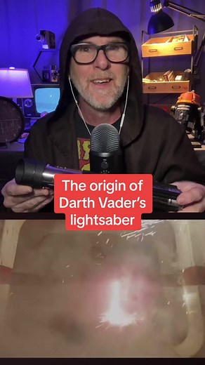 Discover the Surprising Origin of Darth Vader's Lightsaber