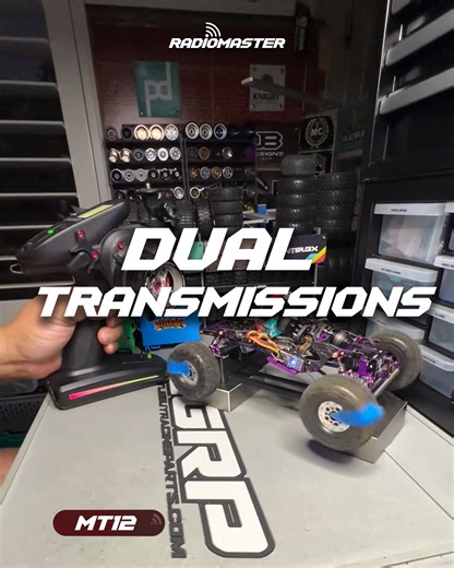 Unlimited potential. Dual transmissions and "DIG" on both axles. MT12! 📸: @milktea.rc 🎮: MT12 #radiomasterMT12 #radiomaster #racecar #rccars #rccrawler #racingcar #dragcar #racingdrivers #rccarracing #rc #rchobby #rclife #expresslrs #elrs | RadioMaster Rc