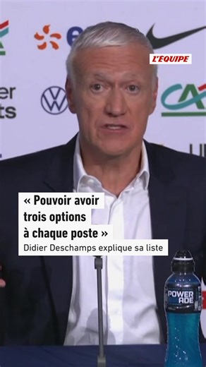 Didier Deschamps a expliqué comment il a construit sa liste pour la Coupe du monde, prenant l'exemple du choix de Maxence Lacroix #sportstiktok #football #coupedumonde #equipedefrance