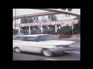 Bakersfield 1960 archive footage
