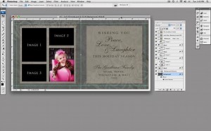 Changing the colors in a template with color overlays