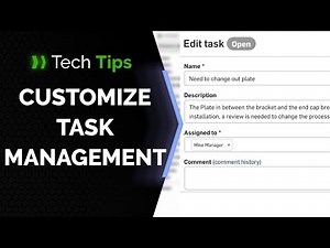 Customizing Task Management in Onshape - Tech Tip