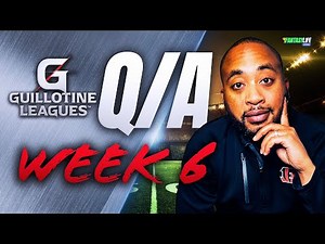 Week 6 Guillotine Leagues™ Q&A (Waivers, Start/Sit and More!)
