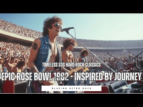 Epic Rose Bowl 1982 🎶 Timeless 80s Hard Rock Classics | Inspired by Journey ⚡
