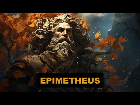 The titan god Epimetheus – the creator of man, alongside Prometheus!