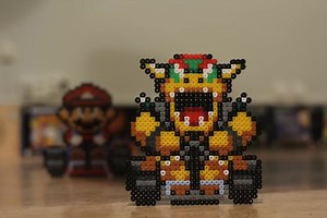 10K views · 242 reactions | The PEAK of stop-motion: Mario Bros. made with thousands of beads! 勞 Video Credit: lefvandebilder (Follow them on YouTube for more pixel art stop-motion lefvandebilder.se ) #SuperMarioBeads #StopMotion #PixelArt #PerlerBeads #PEAK #GamingArt #Nintendo #lefvandebilder #nintenderos #supermario #nintendo #peak #kids | Nintenderos.com | Facebook