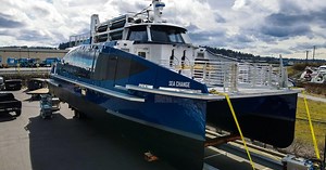 World's first commercial hydrogen fuel cell ferry is "98% complete"