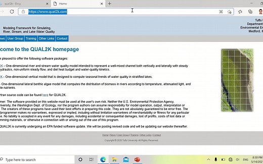 Qual2K 模型教程【第 1 话】 Qual2K software First sheet inputs