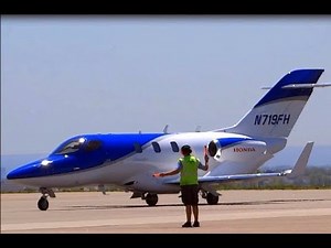 HondaJet - Approach, Landing and Arrival - Rocky Mountain Metro Airport