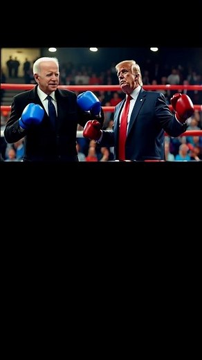 INSANE Biden vs. Trump AI Showdown: Boxing Match Gets INTENSE!