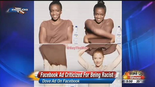 Dove is apologizing for a Faceboook ad they ran that many felt was racist. The ad shows a black woman taking off her shirt to reveal a white woman. The ad has since been removed. FULL STORY: http://tinyurl.com/y77t84bd | KHQ Local News