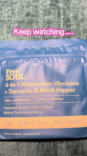 Lots of benefits ladies with this one ! Can help with Sleep, vagina smells , Muscle cramps , droopy boobs - look no further @Free Soul—UK #magnesiumglycinate #health #womenshealth #vitamin #freesoul
