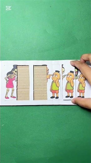 Roblox hamood Habib tower skeleton simple zombie style cardboard handmade puzzle #shorts