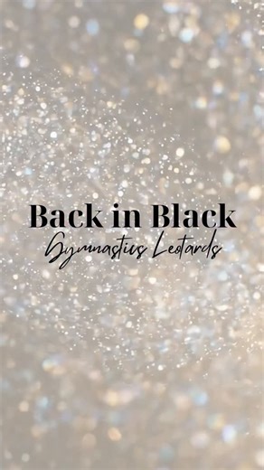 Snowflake Design Leotards on Instagram: "Back in Black is officially available now!🖤💫 This leotard collection combines timeless style with high-performance design, making these leos great for both training and competition🖤Featuring sleek silhouettes, high necklines, modern strappy or keyhole backs, and eye-catching deco sparkle details, these leotards are crafted to shine under the lights🌟Made from ultra-soft matte lycra, each gymnastics leotard in this collection offers a flattering fit, la