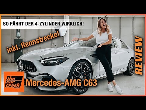 Mercedes-AMG C63 im Fahrbericht (2023) So fährt der 4-Zylinder wirklich! Review | Test | Preis | POV
