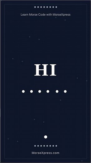 Morse Code for HI – How to Say Hi in Morse Code (Fast & Easy Guide)