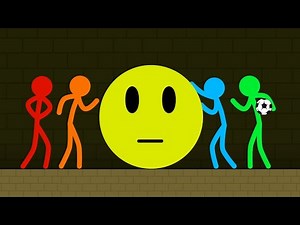 Red and Blue , Stickman Escape Animation - Part 29 ( PACMAN )