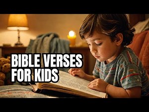 15 Greatest Bible Verses for Kids | Life-Changing Scripture with Easy Meanings | Read It Yourself