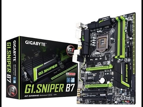 Unboxing Board Gigabyte G1 Sniper B7 - Español